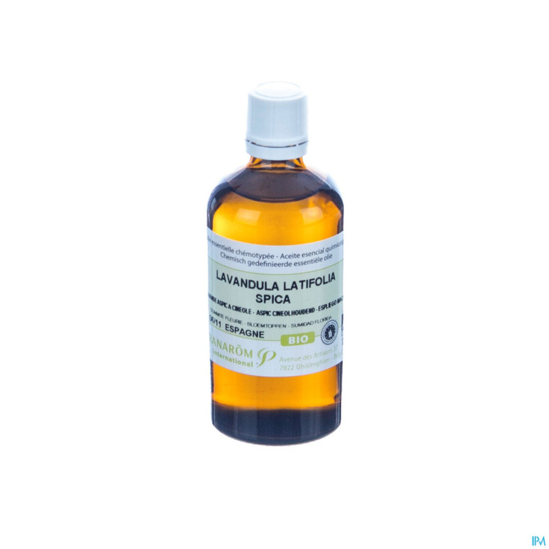 Lavande aspic bio    hle ess 100ml pranarom