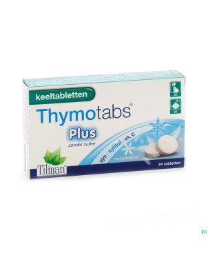 Thymo tabs plus past a sucer 24 cfr 3110319