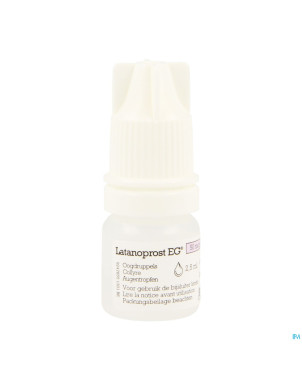 Latanoprost eg 50 mcg collyre sol 3 fl x 2,5 ml