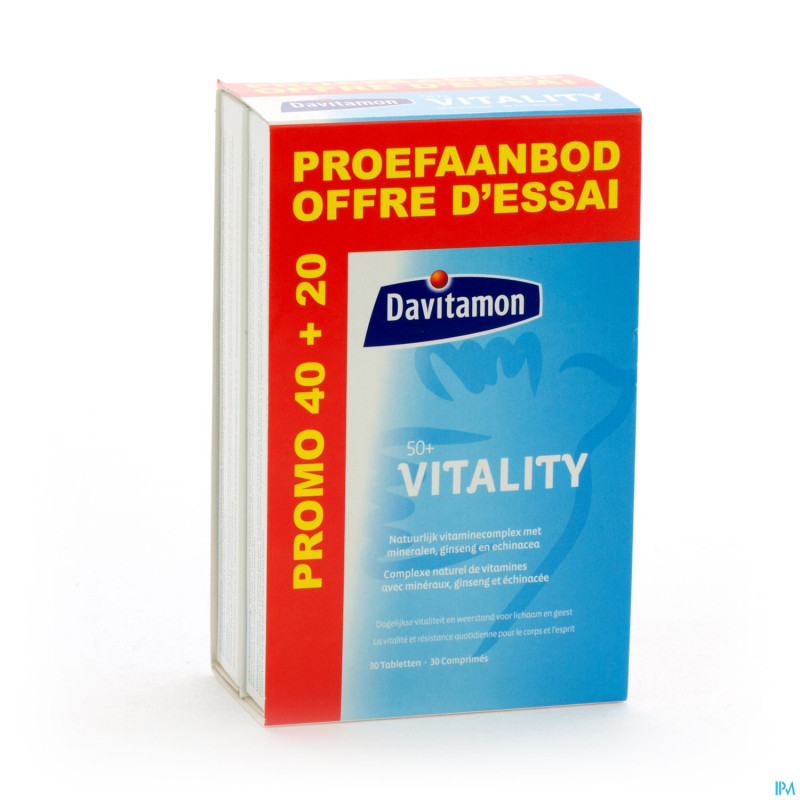 Davitamon vitality    tabl 40 + 20
