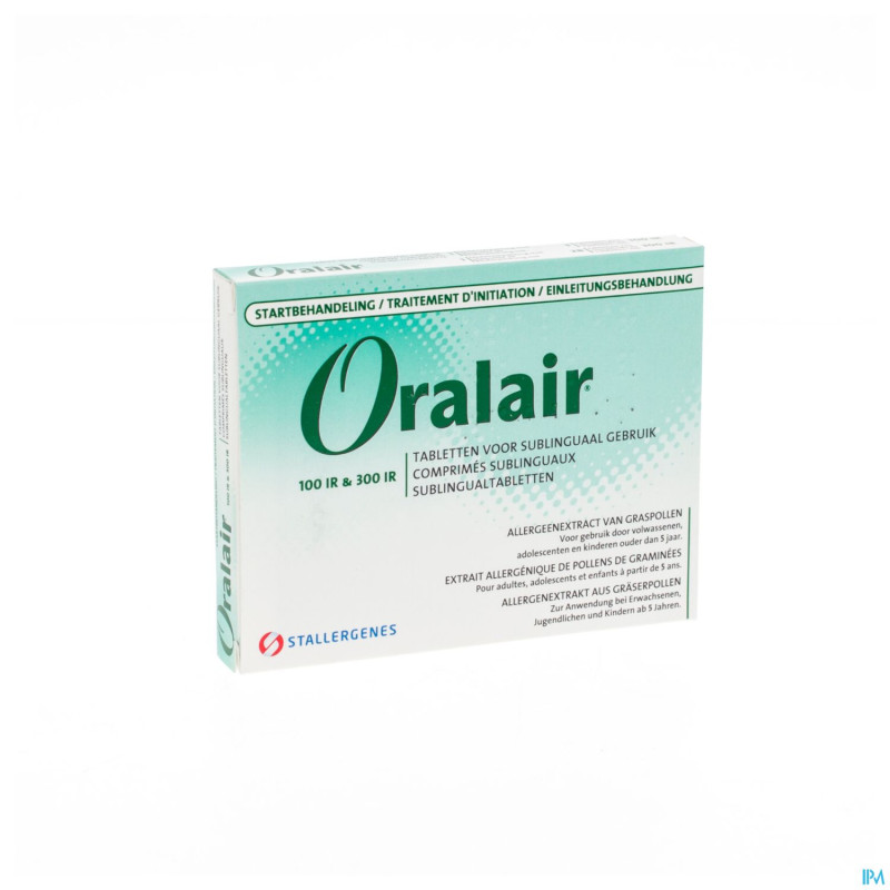 Oralair 100ir-300ir 3comp subl 3x100 ir 28x300 ir