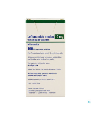 Leflunomide medac comp pell 100 x 10 mg