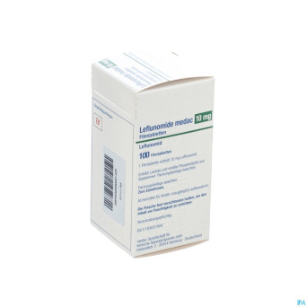 Leflunomide medac comp pell 100 x 10 mg