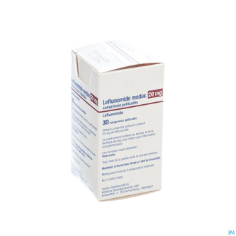 Leflunomide medac comp pell  30 x 20 mg