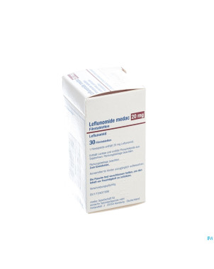 Leflunomide medac comp pell  30 x 20 mg