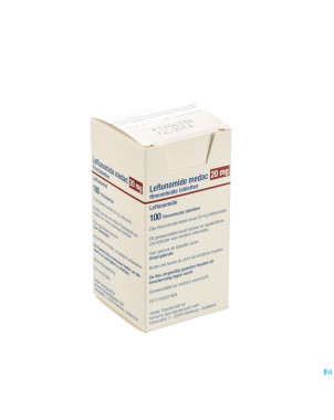 Leflunomide medac comp pell 100 x 20 mg