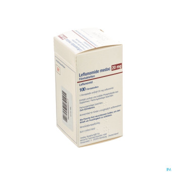 Leflunomide medac comp pell 100 x 20 mg