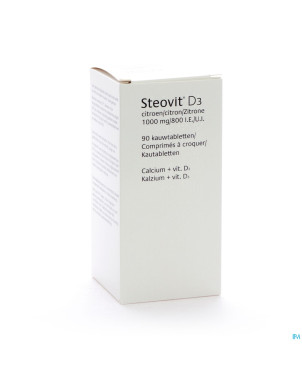 Steovit forte 1000mg/800ui tablcont 90