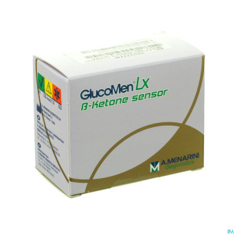 Glucomen lx plus ket sensors 10 42219