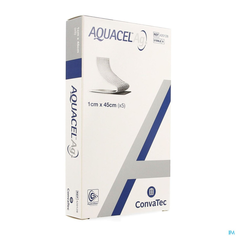 Aquacel ag pans hydrofiber+renfort fibre 1x45cm 5