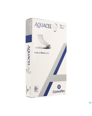 Aquacel ag pans hydrofiber+renfort fibre 1x45cm 5