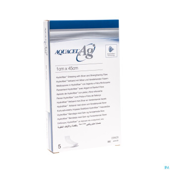 Aquacel ag pans hydrofiber+renfort fibre 1x45cm 5