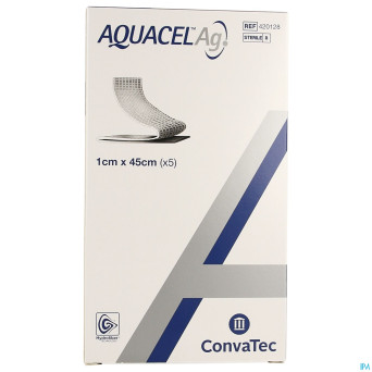 Aquacel ag pans hydrofiber+renfort fibre 1x45cm 5