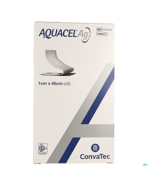 Aquacel ag pans hydrofiber+renfort fibre 1x45cm 5