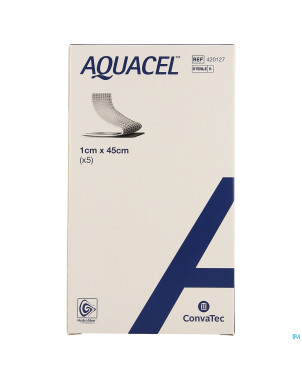 Aquacel pans hydrofiber+renfort fibre 1x45cm 5