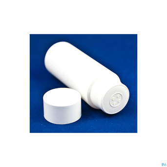 Talqueur blanc hdpe    400ml 250g 10 pontos