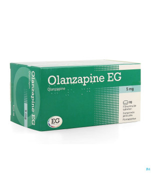 Olanzapine eg  5 mg comp pell 98 x  5,0 mg