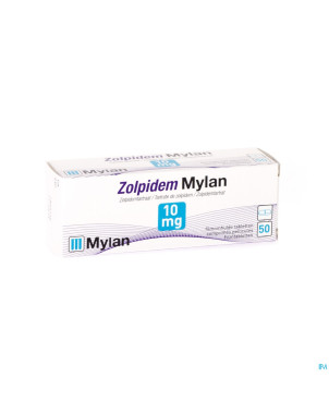 Zolpidem mylan 10mg tabl 50 x 10 mg