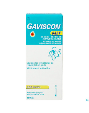 Gaviscon baby suspension buvable    150ml