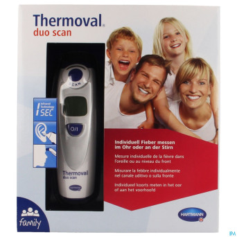 Thermoval duo scan thermometre    9250811