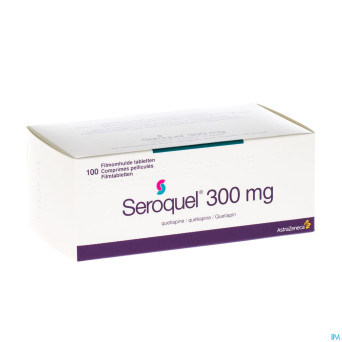 Seroquel 300 comp 100 x 300 mg