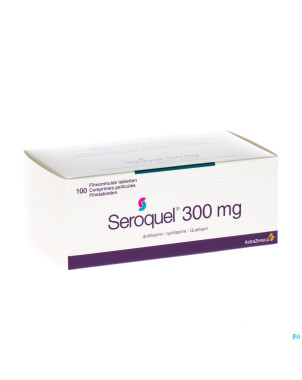Seroquel 300 comp 100 x 300 mg