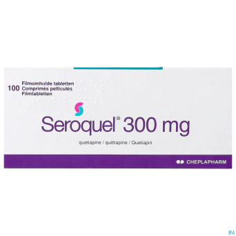 Seroquel 300 comp 100 x 300 mg