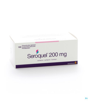 Seroquel 200 comp 100 x 200 mg