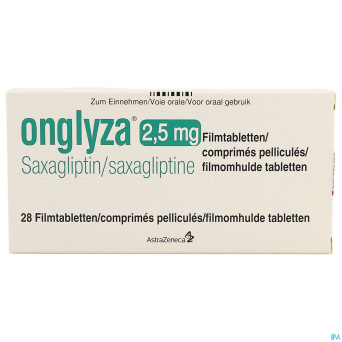 Onglyza 2,5 mg comp pell 28 x 2,5 mg