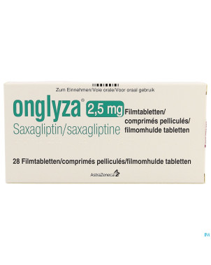 Onglyza 2,5 mg comp pell 28 x 2,5 mg