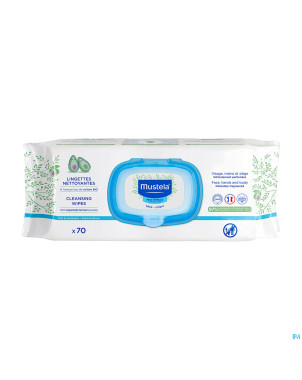 Mustela bb lingettes dermo apaissantes 70