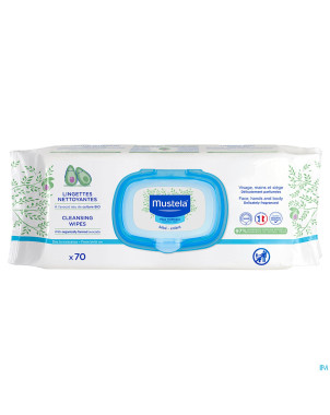 Mustela bb lingettes dermo apaissantes 70