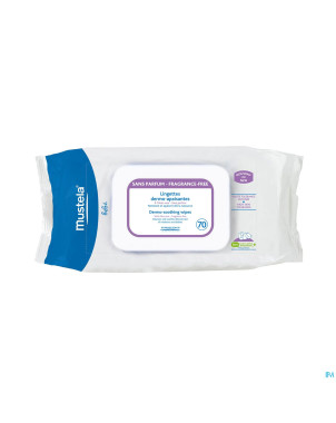 Mustela bb lingettes n/parf dermo apaisantes 70