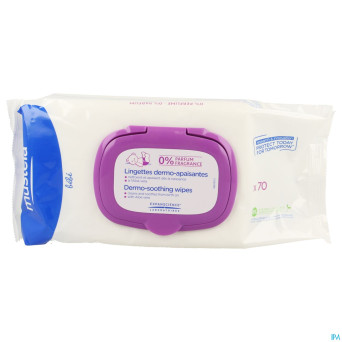 Mustela bb lingettes n/parf dermo apaisantes 70