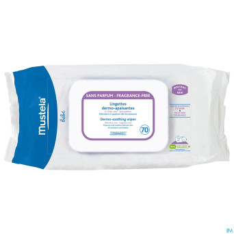 Mustela bb lingettes n/parf dermo apaisantes 70