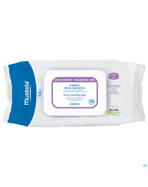 Mustela bb lingettes n/parf dermo apaisantes 70