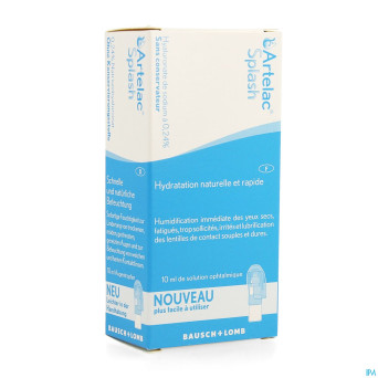 Artelac splash sol 10ml