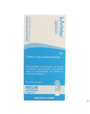 Artelac splash sol 10ml