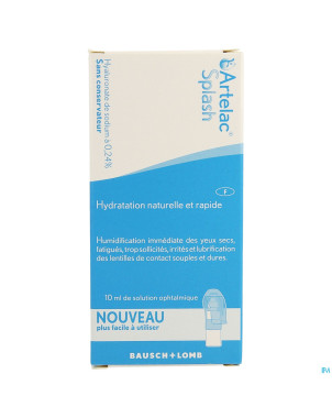 Artelac splash sol 10ml