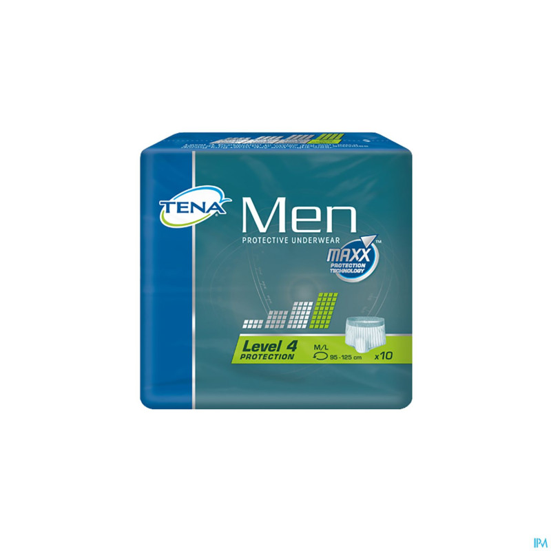 Tena protective underwear men lev.4  m/l 10 798300