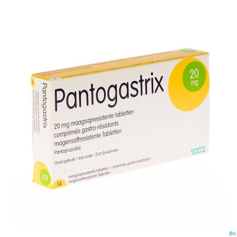 Pantogastrix teva 20mg comp gastro resist 14x20mg