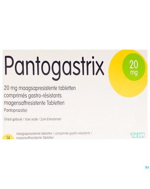 Pantogastrix teva 20mg comp gastro resist 14x20mg
