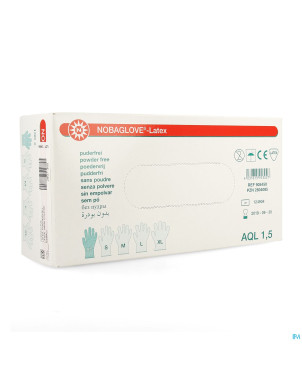 Noba gants latex sans poudre xs 100 5700638