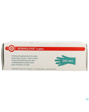 Noba gants latex sans poudre  l 100 5700660