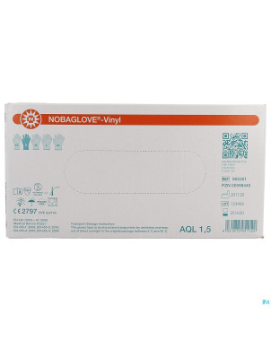 Noba gants vinyl    s 100 5701014