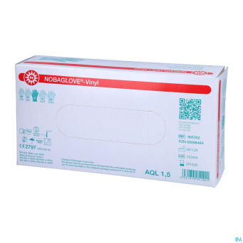 Noba gants vinyl    m 100 5701015