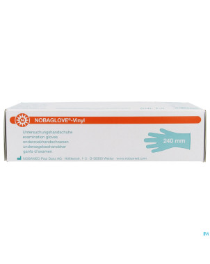 Noba gants vinyl    xl 100 5701018