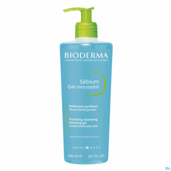 Bioderma sebium gel moussant  500ml