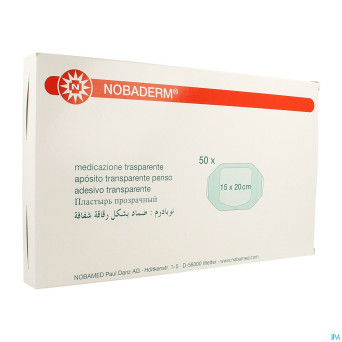 Noba nobaderm pans transp    15cmx20cm 50 9170062