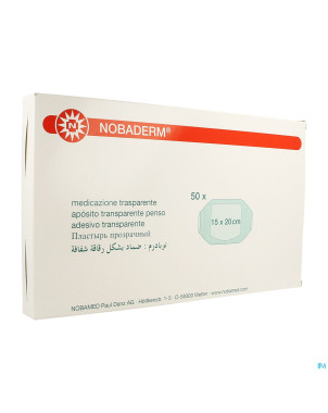Noba nobaderm pans transp    15cmx20cm 50 9170062